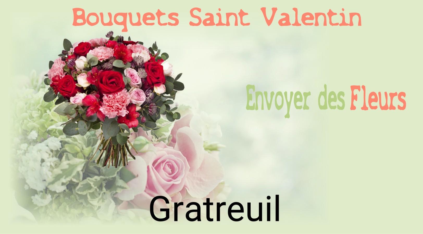 Roses de Saint-Valentin livrées à Gratreuil